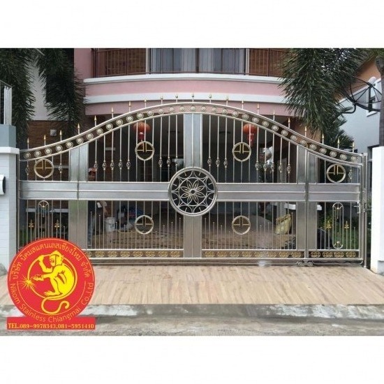 รับติดตั้งประตูรั้วสแตนเลส ประตูรั้วอัตโนมัติ เชียงใหม่ - ช่างติดตั้งประตูสแตนเลส เชียงใหม่