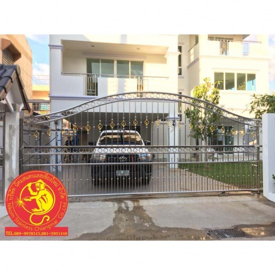 ช่างติดตั้งประตูสแตนเลส เชียงใหม่ - บริษัท นิคมสแตนเลส เชียงใหม่ จำกัด - ช่างติดตั้งประตูสแตนเลส เชียงใหม่  ออกแบบรั่วสแตนเลส  ทำรั่วบ้านใหม่  ออกแบบรั่วประตูบ้าน เชียงใหม่  เชียงราย  ภาคเหนือ  ราคาถูก  ช่างฝีมือดี 