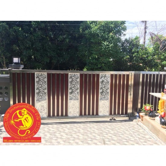 ช่างติดตั้งประตูสแตนเลส เชียงใหม่ - บริษัท นิคมสแตนเลส เชียงใหม่ จำกัด - ช่างติดตั้งประตูสแตนเลส เชียงใหม่  ออกแบบรั่วสแตนเลส  ทำรั่วบ้านใหม่  ออกแบบรั่วประตูบ้าน เชียงใหม่  เชียงราย  ภาคเหนือ  ราคาถูก  ช่างฝีมือดี 