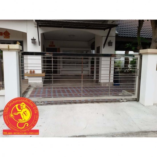 ติดตั้งประตูรีโมท เชียงใหม่ - บริษัท นิคมสแตนเลส เชียงใหม่ จำกัด - ติดตั้งประตูรีโมท เชียงใหม่  ติดตั้งรั่วประตูบ้านไฟฟ้า  ประตูม้วนเชียงใหม่  ออกแบบงานสแตนเลส  ร้านขายเครื่องมือช่าง 