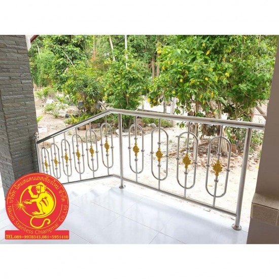ราวบันไดสแตนเลส เชียงใหม่ - บริษัท นิคมสแตนเลส เชียงใหม่ จำกัด - ราวบันไดสแตนเลส เชียงใหม่  ออกราวบันได  ตกแต่งราวบันไดบ้าน  ออกแบบภายใน  เชียงใหม่  ช่างติดตั้งรั่วสแตนเลส 