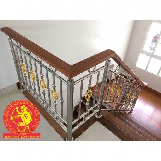 ราวบันไดสแตนเลส เชียงใหม่ - บริษัท นิคมสแตนเลส เชียงใหม่ จำกัด - ราวบันไดสแตนเลส เชียงใหม่  ออกราวบันได  ตกแต่งราวบันไดบ้าน  ออกแบบภายใน  เชียงใหม่  ช่างติดตั้งรั่วสแตนเลส 